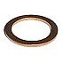 FLAT COPPER GASKET 26x21x1.5mm (1/2")