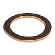 FLAT COPPER GASKET 24x20x1mm