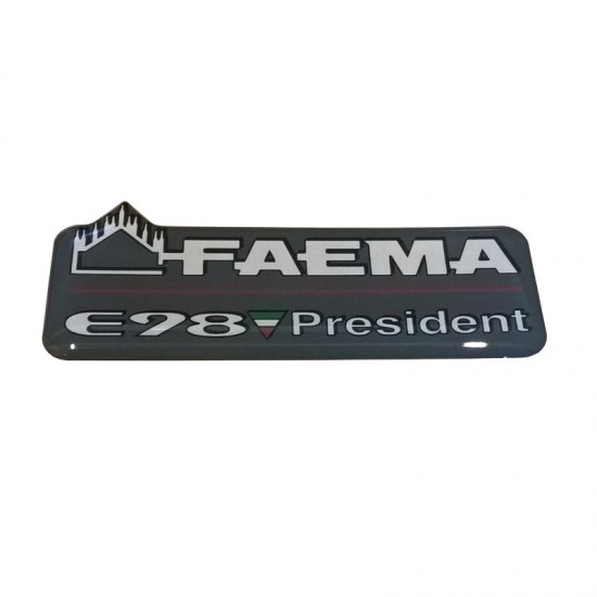 LABEL FAEMA E98 PRESIDENT