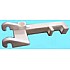 Handle WATER CHARGING WHITE FORK FAEMA