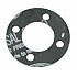 HEAT. ELEM. GASKET BEZZERA 4 HOLES DIA 76x40x2 EN