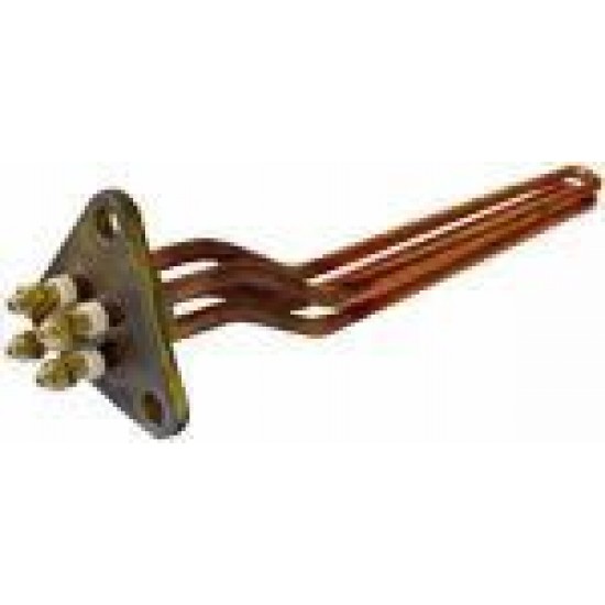 rezistenta incalzire boiler Brasilia,Gem,Vibiemme, etc,  2 grupuri. 3500W 230V L=340mm
