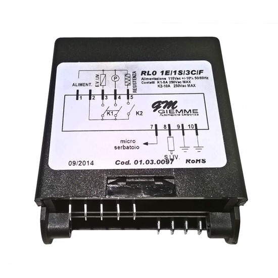 LEVEL REGULATOR RL0 1E/1S/3C/F 350K 115V GIEMME
