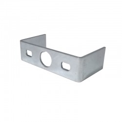 CHROMED MANOMETER FIXING BRACKET DIA 66