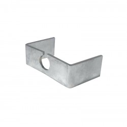 CHROMED MANOMETER FIXING BRACKET DIA 50