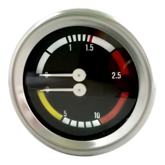 AURORA DOUBLE SCALE MANOMETER OLD MODEL