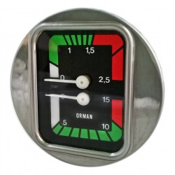 AURORA DOUBLE SCALE MANOMETER NEW MODEL