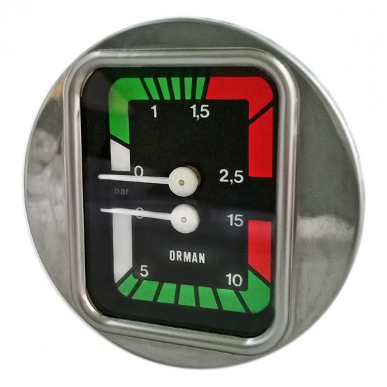 AURORA DOUBLE SCALE MANOMETER NEW MODEL