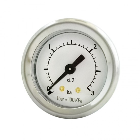 BEZZERA MANOMETER SINGLE SCALE 0-3