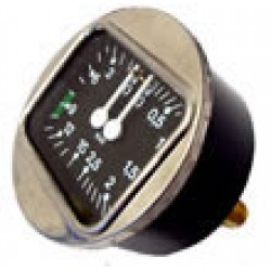 DOUBLE SCALE MANOMETER BRASILIA VERTICAL