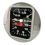 DOUBLE SCALE MANOMETER BRASILIA PORTOFINO HORIZONTAL