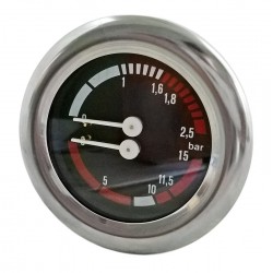 ceas - manometru cu scala dubla-presiune pompa si boiler - pentru expresor CIMBALI M20 