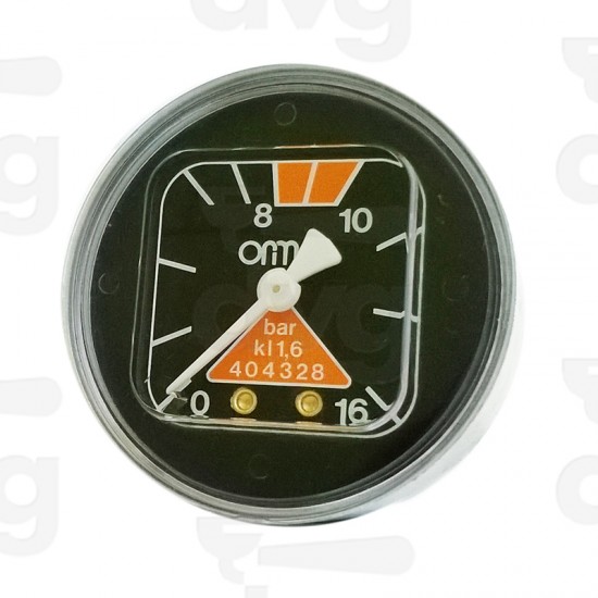 PUMP MANOMETER D.62 0-16 BAR