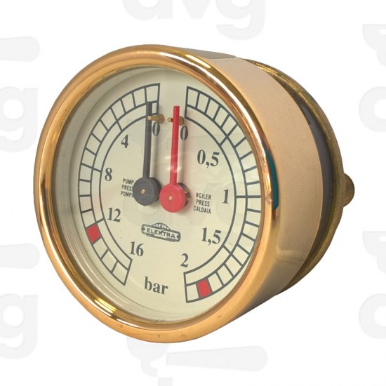 BOILER PUMP MANOMETER