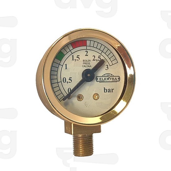 MANOMETER RADIAL FITTING 80/85 GOLDEN