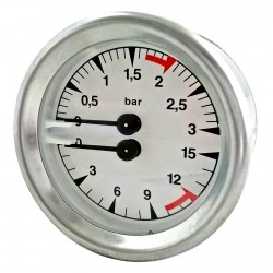 FAEMA E64/66 DOUBLE SCALE MANOMETER