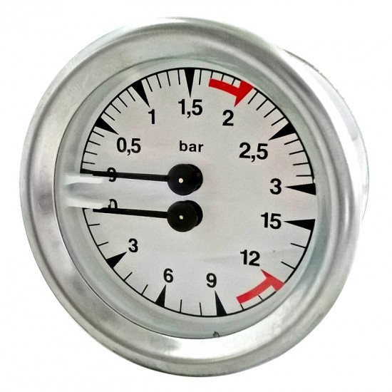 FAEMA E64/66 DOUBLE SCALE MANOMETER