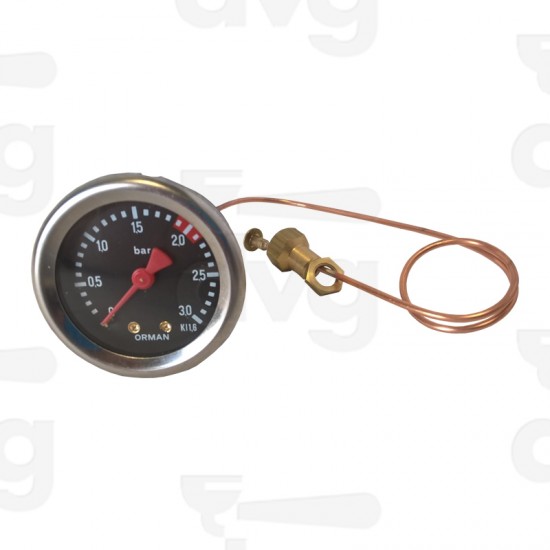 MANOMETER BOILER 0-3BAR GAGGIA