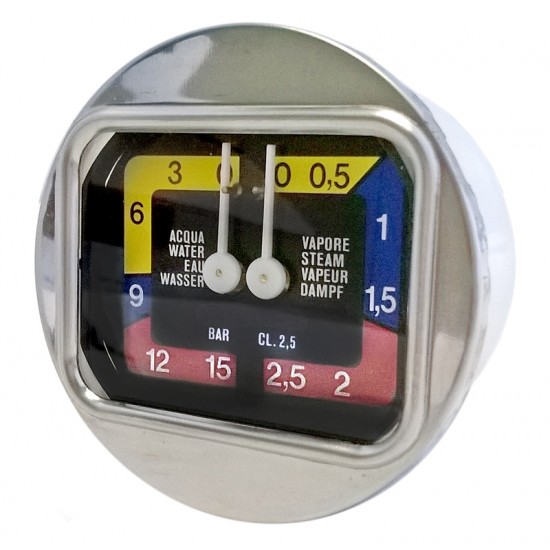 DOUBLE SCALE MANOMETER GRIMAC 
