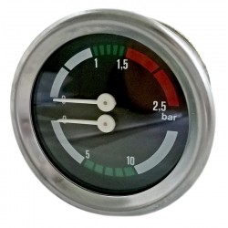PAVONI DOUBLE SCALE MANOMETER