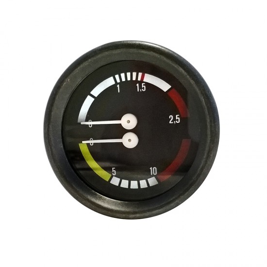 SAECO DOUBLE SCALE MANOMETER