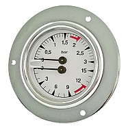 SANREMO Mod. MILANO MANOMETER DOUBLE SCALE