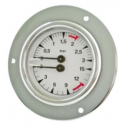 SANREMO Mod. MILANO MANOMETER DOUBLE SCALE