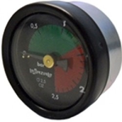 BOILER MANOMETER D.43 0-2.5 BAR