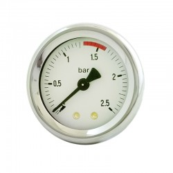 MANOMETER 0:2,5 BAR G1/8 WITH CAPYLLAR -VIBIEMME EVOLUTION 