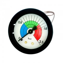 VIBIEMME MANOMETER 0-2.5 WITH CAPYLLAR