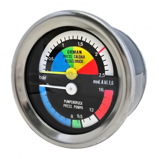 WEGA DOUBLE SCALE MANOMETER