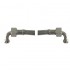S. STEEL FLEX PIPE 55 CM. 3/8 FF WITH 2 CONICAL ELBOWS SAME SIDE ORIENTED