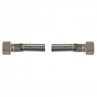 racord flexibil inox cu cap conic pentru alimentare apa , 3/8 -3/8 FF lungime 2 M