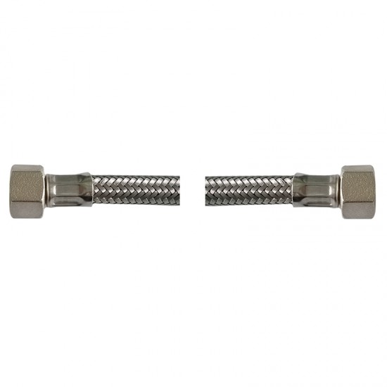 Furtun inox pentru alimentare cu apa expresor , aparate de cafea L 150cm, 3/8 FF