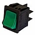 GREEN ROCKER SWITCH