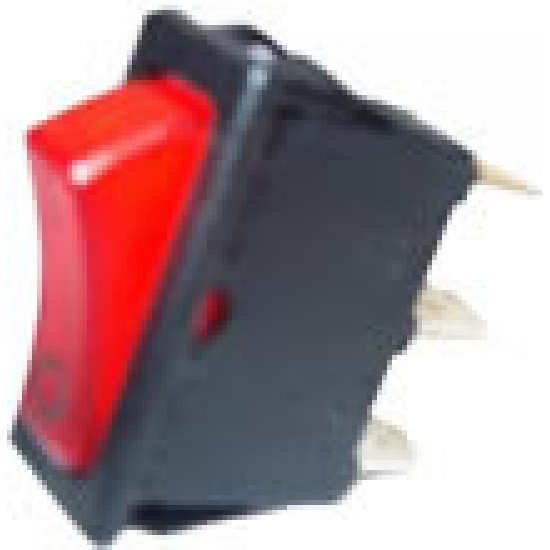 RED SINGLE SWITCH 0-1 125/250 VAC