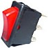 RED SINGLE SWITCH 0-1 125/250 VAC