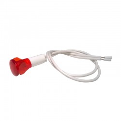 RED PILOT dia 15mmLIGHT WITH CABLE L200mm