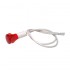 RED PILOT dia 15mmLIGHT WITH CABLE L200mm