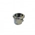 SUPPORT OVAL SILVER BUTTON