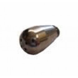 STEAM STEM 4 HOLES DIA 1,5 INCLIN. 100°- S. STEEL CILINDRICAL