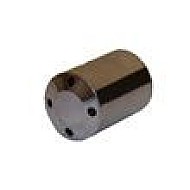 CHROMED STEAM STEM CILINDRICAL 4 HOLES DIA 1,2