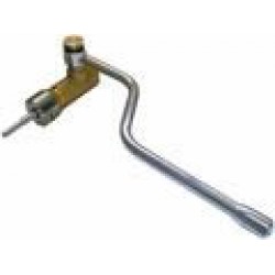 BRASILIA PORTOFINO STEAM TAP ASSEMBLY COMPLETE WITH CHROMED PIPE