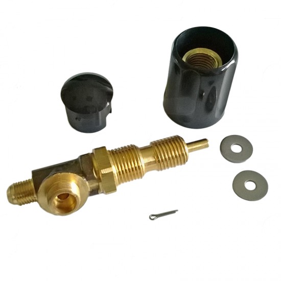 WATER-STEAM VALVE BRASILIA ROMA WITH KNOB