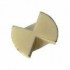 BRASILIA CERAMIC STEAM/WATER VALVE UPPER PLATE