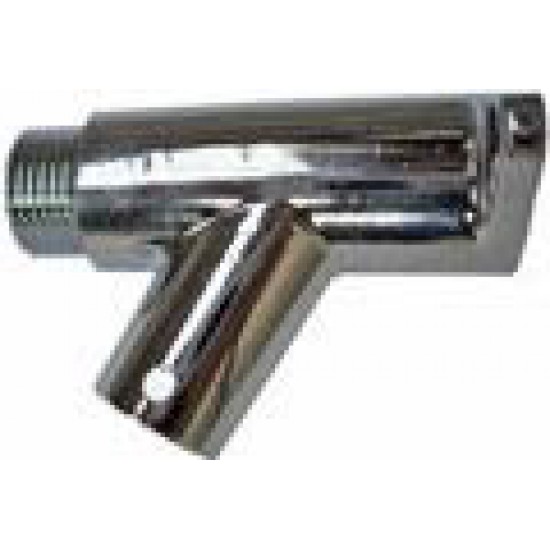 E61 STEAM/WATER VALVE CHROMED BODY