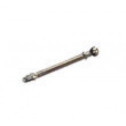 CHROMED HOT WATER TUBE WITHOUT STEM