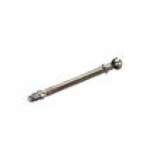CHROMED HOT WATER TUBE WITHOUT STEM