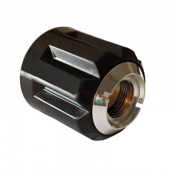 CHROME FAEMA NO STOP STEAM/WATER VALVE KNOB