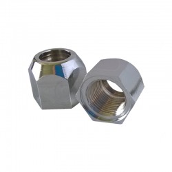 TAP JOINT NUT 3/8'' RANCILIO -CHROME AND POLISH